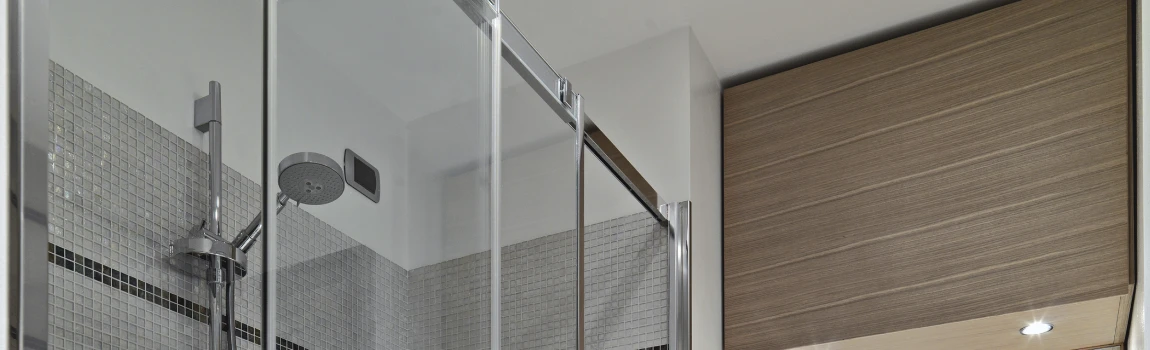 Frosted Glass Shower Doors in Englewood, FL